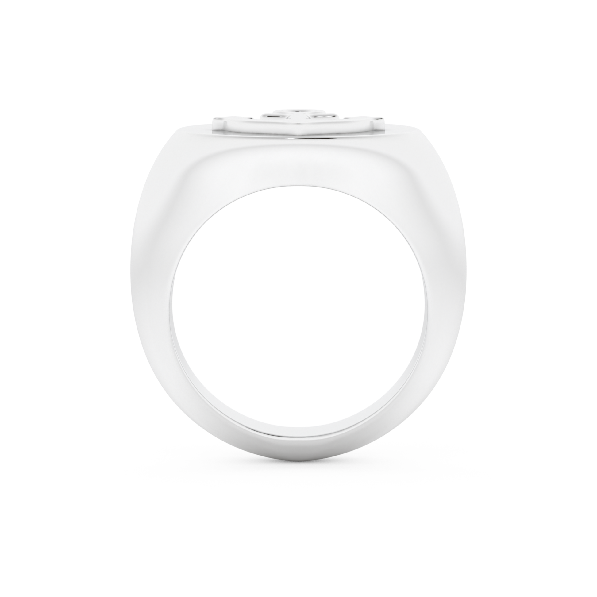 Anchor Wedding Band Moissanite – Yellow, White, or Rose Gold