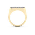 Multi Stone Setting Wedding Band with 0.41 TCW Round Cut Moissanite – Yellow, White, or Rose Gold