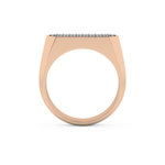 Multi Stone Setting Wedding Band with 0.41 TCW Round Cut Moissanite – Yellow, White, or Rose Gold