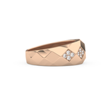 Multi Stones Setting Wedding Band with 0.231 TCW Round Cut Moissanite – Yellow, White, or Rose Gold