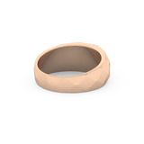 Multi Stones Setting Wedding Band with 0.231 TCW Round Cut Moissanite – Yellow, White, or Rose Gold