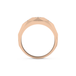 Multi Stones Setting Wedding Band with 0.231 TCW Round Cut Moissanite – Yellow, White, or Rose Gold