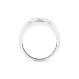 Multi Stones Setting Wedding Band with 0.231 TCW Round Cut Moissanite – Yellow, White, or Rose Gold