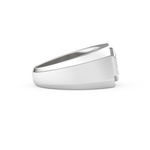 Multi Stones Wedding Band with 0.46 CT Round and Baguette Cut Moissanite – Yellow, White, or Rose Gold