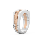 Flush Setting Men's Wedding Band Moissanite – Yellow, White, or Rose Gold 16