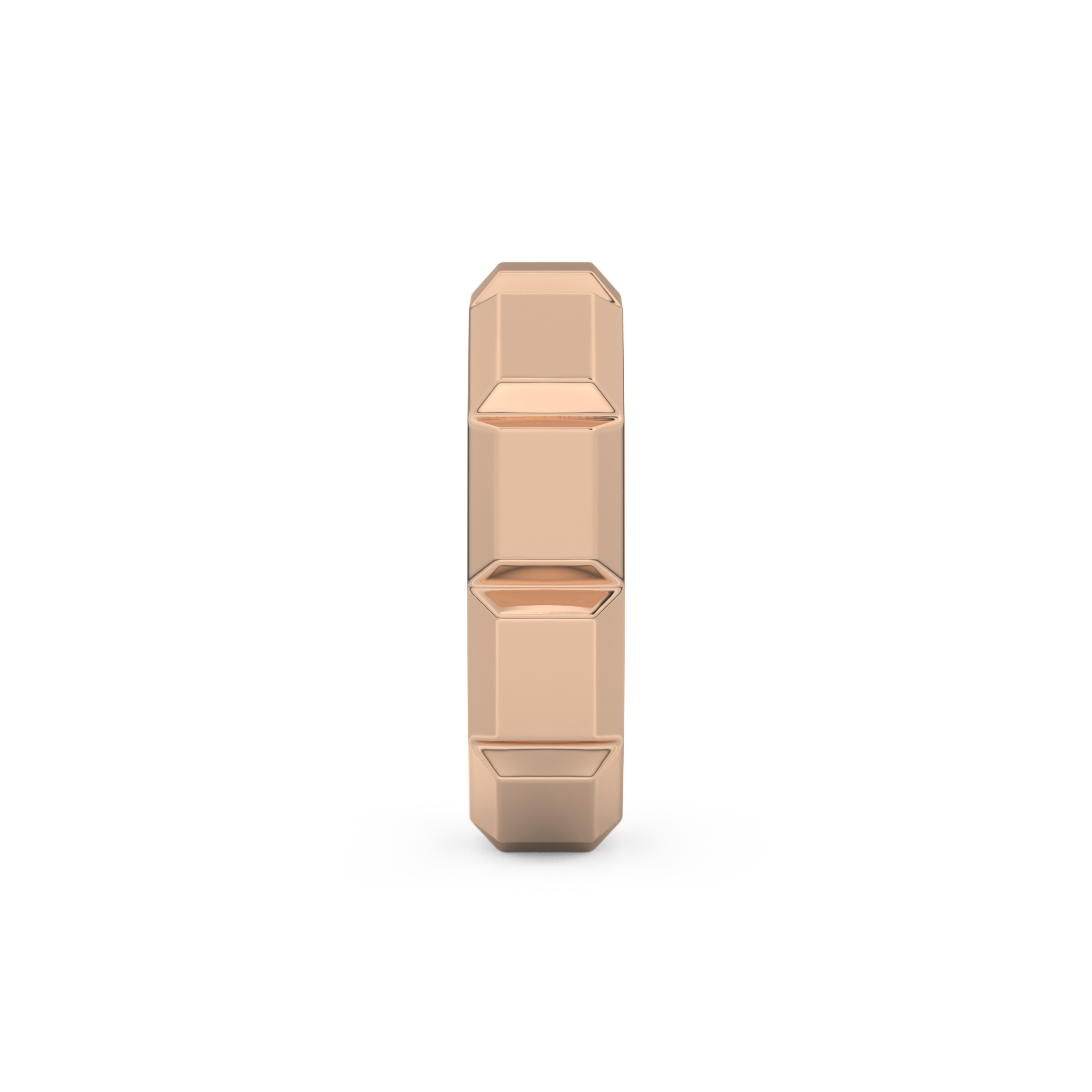 Patterned Wedding Band Moissanite – Yellow, White, or Rose Gold