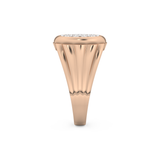 Multi Stones Style Wedding Band with 0.417 CT Round Cut Moissanite – Yellow, White, or Rose Gold