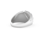 Multi Stones Style Wedding Band with 0.417 CT Round Cut Moissanite – Yellow, White, or Rose Gold
