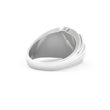 Multi Stones Style Wedding Band with 0.417 CT Round Cut Moissanite – Yellow, White, or Rose Gold