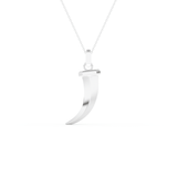 Trunk Shaped Necklace in Solid Gold