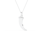 Trunk Shaped Necklace in Solid Gold