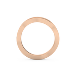 Multi Stones and Curved Wedding Band with 0.754 CT Round Cut Moissanite – Yellow, White, or Rose Gold