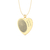 Custom Pendant Necklace – Personalized Fingerprint 7