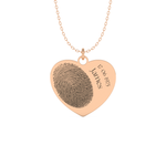 Custom Pendant Necklace – Personalized Fingerprint 11