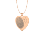 Custom Pendant Necklace – Personalized Fingerprint 12