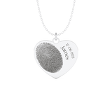 Custom Pendant Necklace – Personalized Fingerprint 1