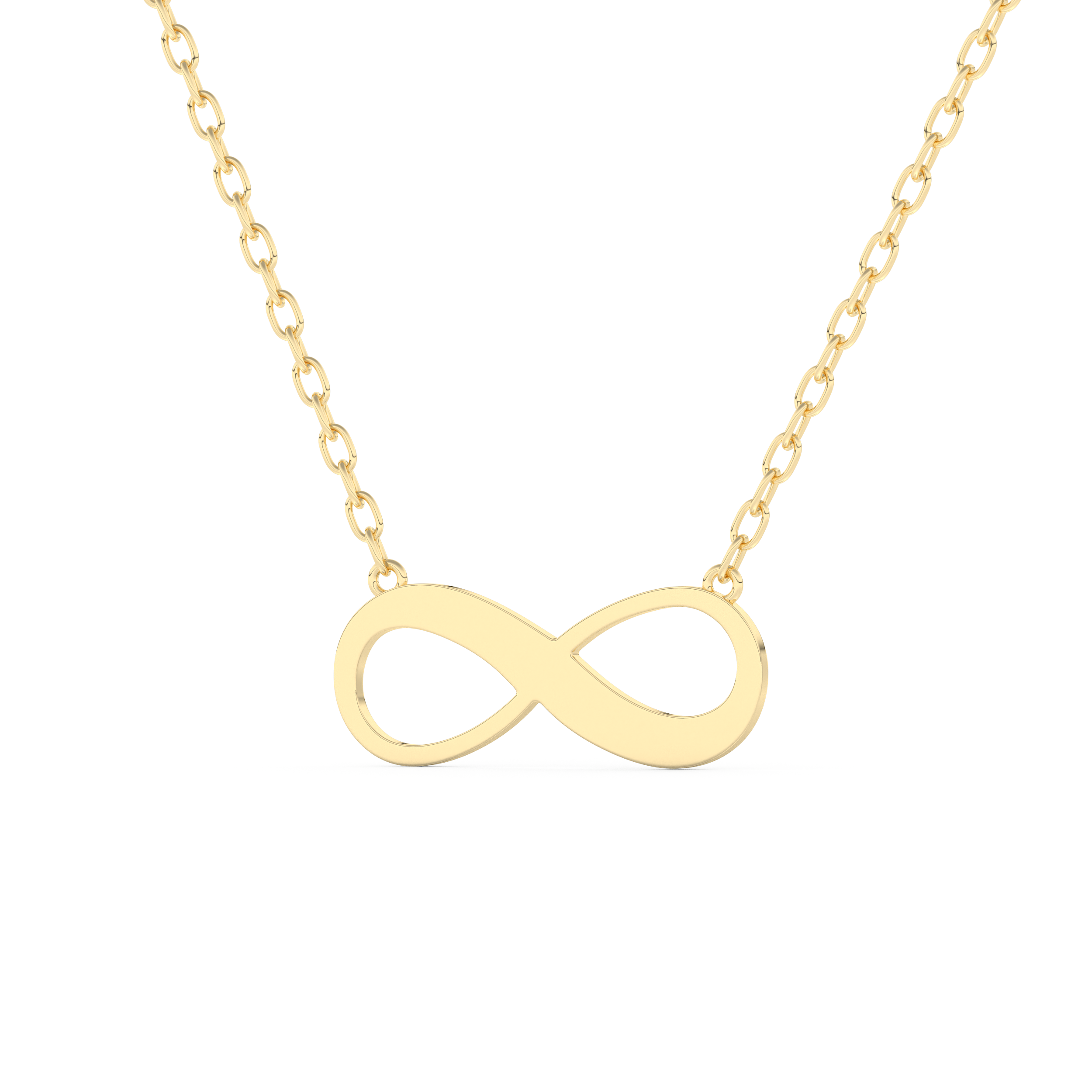 Custom Pendant Necklace – Infinity Symbol and Text Engraving 9