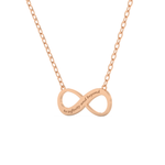 Custom Pendant Necklace – Infinity Symbol and Text Engraving 12