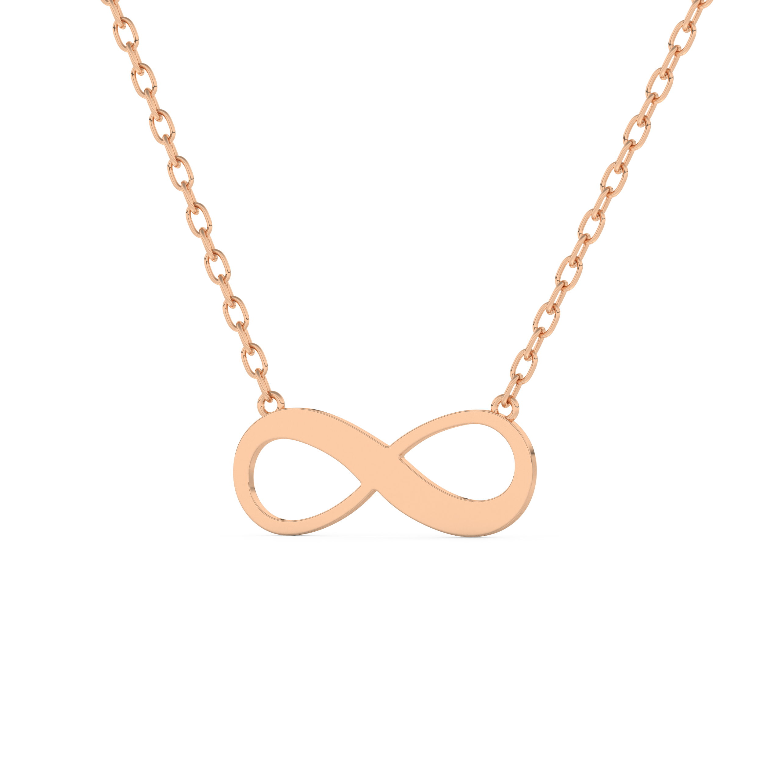 Custom Pendant Necklace – Infinity Symbol and Text Engraving 14