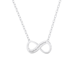 Custom Pendant Necklace – Infinity Symbol and Text Engraving 2