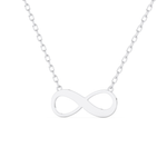 Custom Pendant Necklace – Infinity Symbol and Text Engraving 4