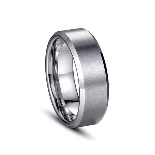 Satin Finish Classic Wedding Band For Men 1