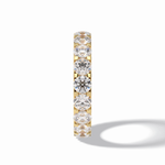 3.03 TCW Round Shape Full Eternity Wedding Band 11