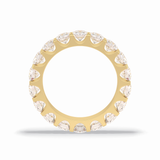 3.03 TCW Round Shape Full Eternity Wedding Band 14