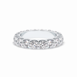 3.03 TCW Round Shape Full Eternity Wedding Band 3