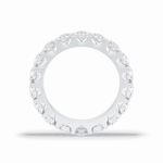 3.03 TCW Round Shape Full Eternity Wedding Band 7