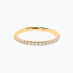0.32 CT Round Eternity CVD EF/VS1 Diamond Wedding Band 3