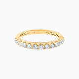 0.30 CT Round Half Eternity CVD EF/VS1 Diamond Wedding Band 5
