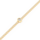 Tennis Moissanite Bracelet – Crafted in 14K/18K Gold with DEF VVS Sparkle