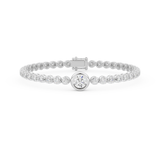 Tennis Moissanite Bracelet – Crafted in 14K/18K Gold with DEF VVS Sparkle