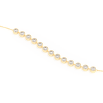 Bezel Moissanite Bracelet – Crafted in 14K/18K Gold with DEF VVS Sparkle 5