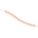 Bezel Moissanite Bracelet – Crafted in 14K/18K Gold with DEF VVS Sparkle 8