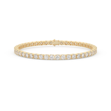 Tennis Moissanite Bracelet – Crafted in 14K/18K Gold with DEF VVS Sparkle