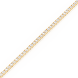 Tennis Moissanite Bracelet – Crafted in 14K/18K Gold with DEF VVS Sparkle