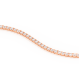 Tennis Moissanite Bracelet – Crafted in 14K/18K Gold with DEF VVS Sparkle