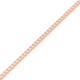 Tennis Moissanite Bracelet – Crafted in 14K/18K Gold with DEF VVS Sparkle