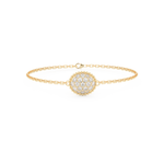 Cluster Moissanite Bracelet – Crafted in 14K/18K Gold with DEF VVS Sparkle 4