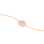 Cluster Moissanite Bracelet – Crafted in 14K/18K Gold with DEF VVS Sparkle 8