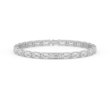 Tennis Moissanite Bracelet – Crafted in 14K/18K Gold with DEF VVS Sparkle