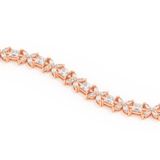 Tennis Moissanite Bracelet – Crafted in 14K/18K Gold with DEF VVS Sparkle