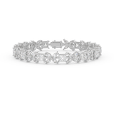 Tennis Moissanite Bracelet – Crafted in 14K/18K Gold with DEF VVS Sparkle