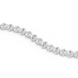 Tennis Moissanite Bracelet – Crafted in 14K/18K Gold with DEF VVS Sparkle