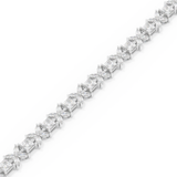 Tennis Moissanite Bracelet – Crafted in 14K/18K Gold with DEF VVS Sparkle