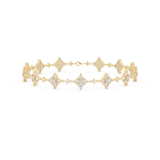 Tennis Moissanite Bracelet – Crafted in 14K/18K Gold with DEF VVS Sparkle