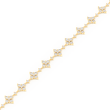 Tennis Moissanite Bracelet – Crafted in 14K/18K Gold with DEF VVS Sparkle