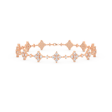 Tennis Moissanite Bracelet – Crafted in 14K/18K Gold with DEF VVS Sparkle